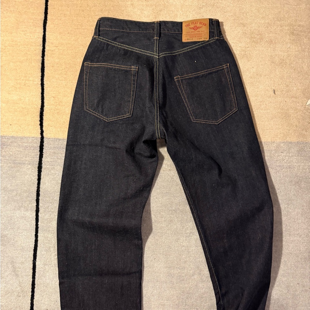 The Flat Head Straight Leg Japanese Denim (Women’s/ Unisex sizing)